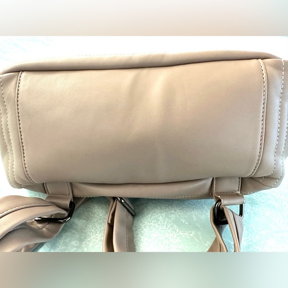 Neiman Marcus Quilted Leather Backpack - Picture 5 of 6